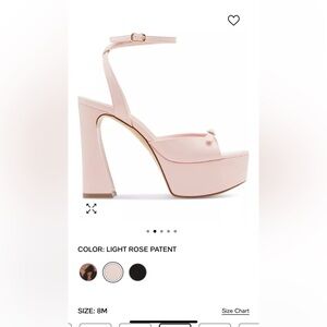Madden Girl Blush Pink Platform Heels